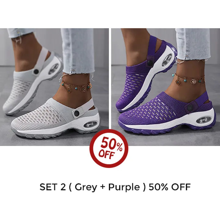 ⭐⭐⭐Last Day Sale 50% OFF⭐Orthopedic Clogs With Air Cushion Support to Reduce Back and Knee Pressure