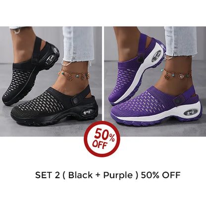 ⭐⭐⭐Last Day Sale 50% OFF⭐Orthopedic Clogs With Air Cushion Support to Reduce Back and Knee Pressure