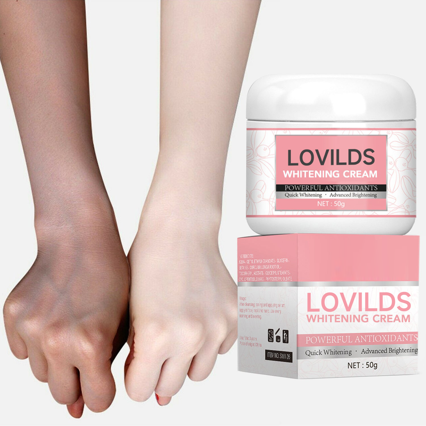 LOVILDS™ Skin Whitening Cream 🔥 Last Day Sale Off 70%🔥